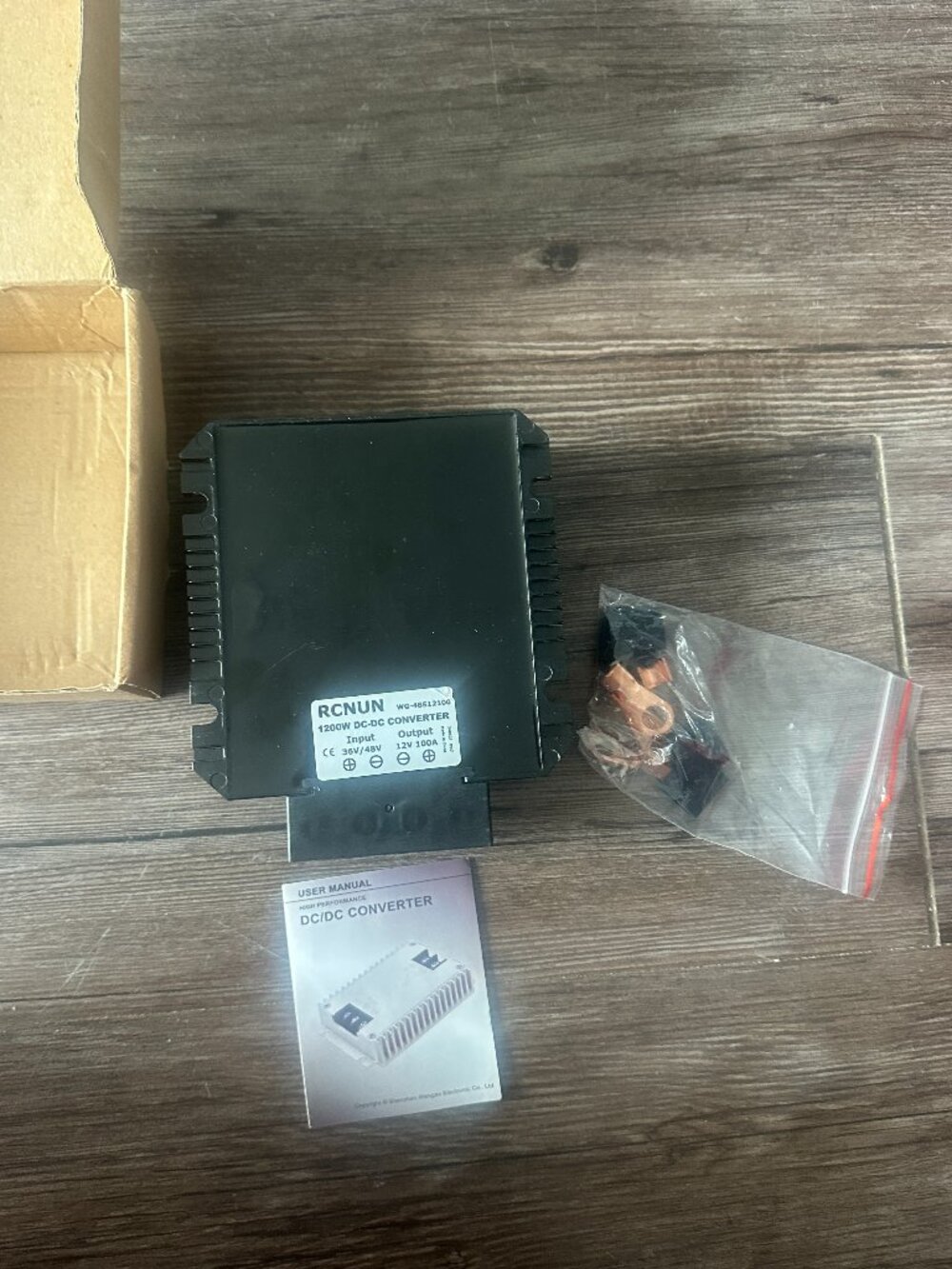 36V to 48V 12V 100A 1200W DC-DC Step Up Converter Voltage Booster Power NWT